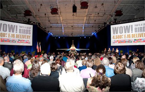 Không quân Maroc nhận chiếc tiêm kích F-16 thứ 4.500