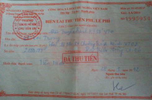 Phóng viên VTC bị thu phí tác nghiệp?