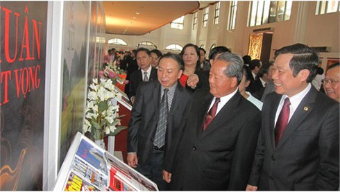 Triển lãm sách báo mùa Xuân hữu nghị Việt – Lào từ 10 - 12/4