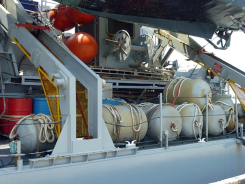 Cận cảnh soái hạm USS Blue Ridge Hải quân Mỹ tại Đà Nẵng