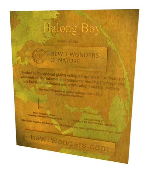 27/4 trao bằng Kỳ quan mới cho Vịnh Hạ Long