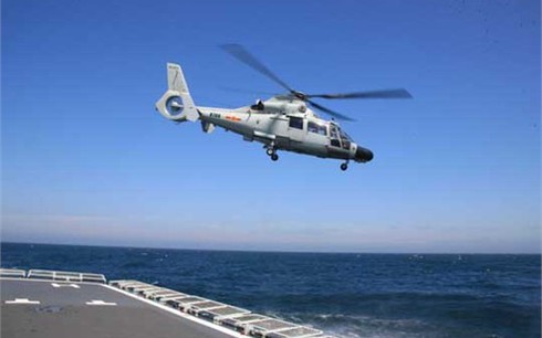 Chùm ảnh: Hải quân Nga -Trung tập trận trên biển