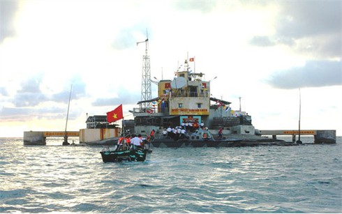 Đoàn tụ ở Trường Sa vào ngày giải phóng