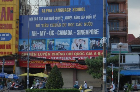 Trung tâm ngoại ngữ Alpha đổi chủ hay phá sản?
