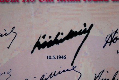 Chiêm ngưỡng chữ ký Hồ Chủ Tịch từ 1945 - 1969