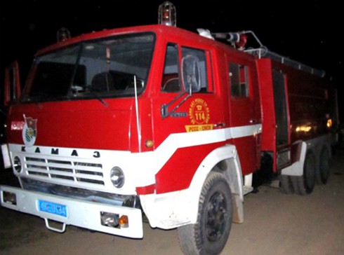 Cháy lớn thiêu rụi hàng chục ha rừng trồng