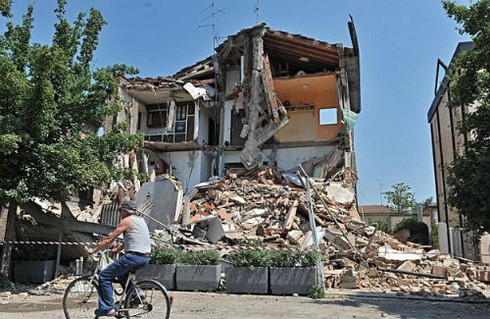 Chùm ảnh Ý tan hoang sau sau động đất