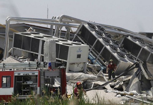 Chùm ảnh Ý tan hoang sau sau động đất