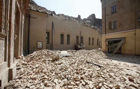 Chùm ảnh Ý tan hoang sau sau động đất