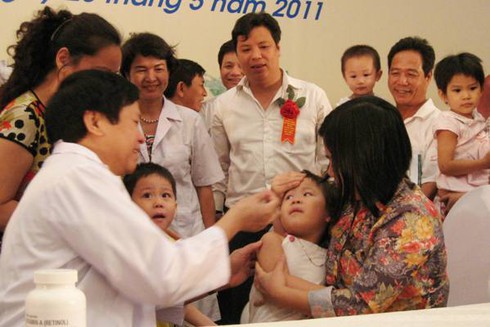 Chống còi cho 3 triệu trẻ