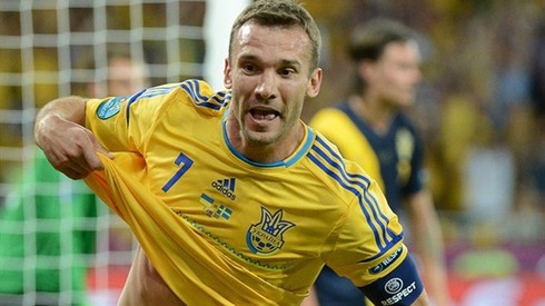 Ukraine 2 – 1Thụy Điển: Sheva đưa chủ nhà lên đầu bảng D