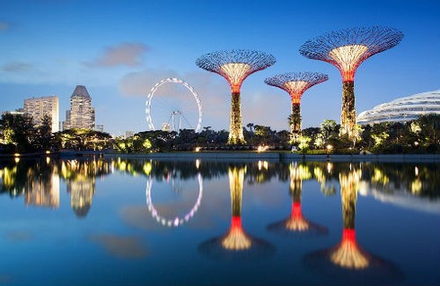 Ngắm khu vườn “siêu cây” ở Singapore