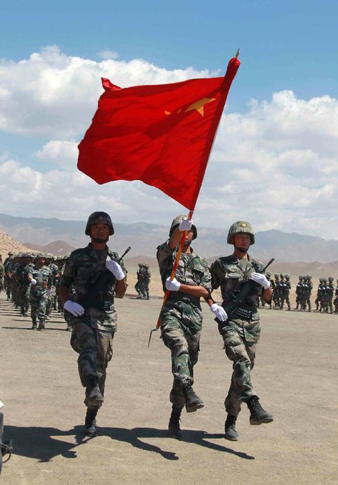 Nga, Trung diễn tập quân sự quy mô lớn