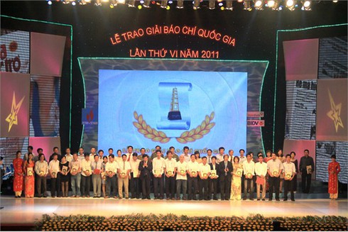 Giải Báo chí quốc gia lần thứ VI: Tôn vinh người làm báo