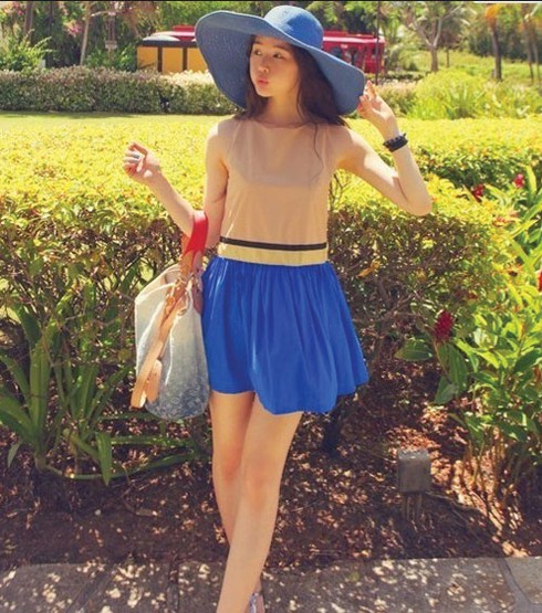 Giải nhiệt mùa hè với trang phục tông xanh