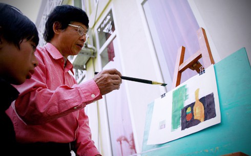 Làng Cổ Đô và ‘công nghệ’ đào tạo họa sĩ