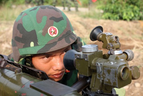 Chính qui như quân dự bị động viên Vĩnh Phúc `xung trận`