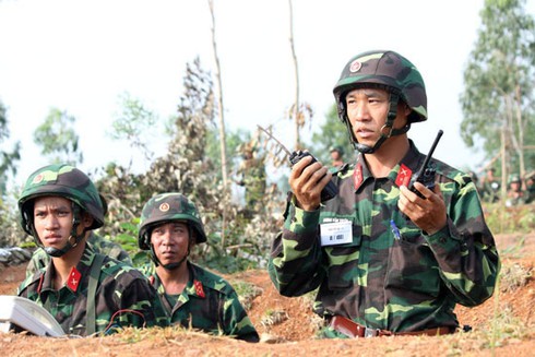 Chính qui như quân dự bị động viên Vĩnh Phúc `xung trận`