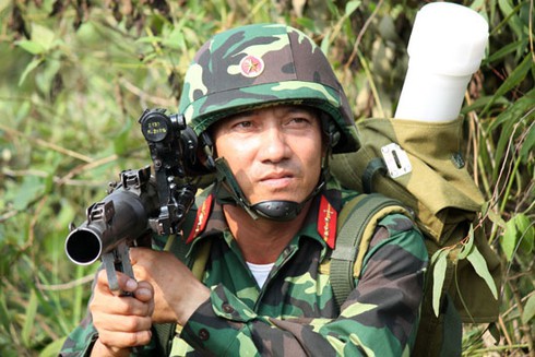 Chính qui như quân dự bị động viên Vĩnh Phúc `xung trận`