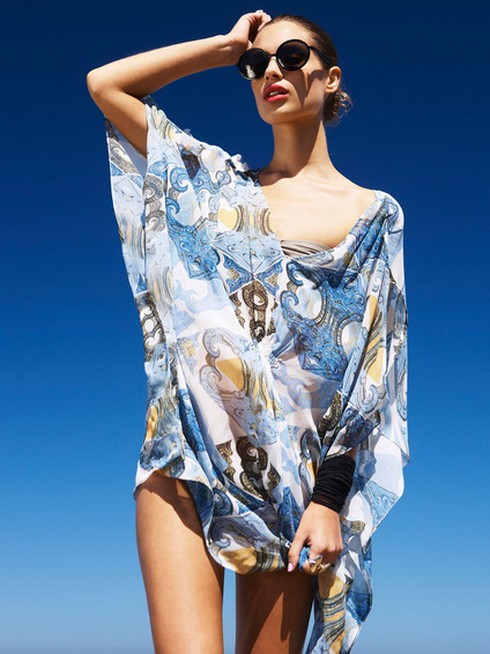 Đi biển với sắc màu dịu mát