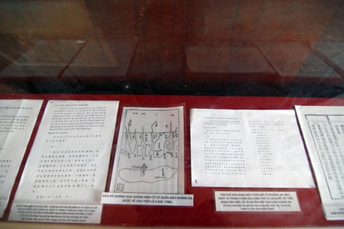 Chiêm ngưỡng hàng trăm dấu tích về Hoàng Sa ở Lý Sơn