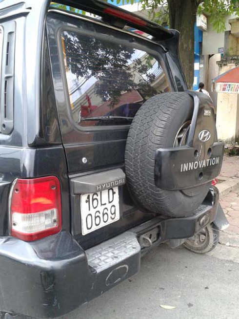 Thú chơi Korando với biển kiểm soát “rởm”?