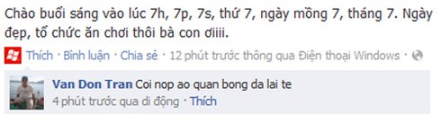 Giới trẻ thích thú với ngày độc: Thứ 7, ngày 7/7