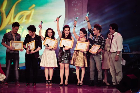 Các thí sinh nữ dừng bước tại Sao Mai điểm hẹn