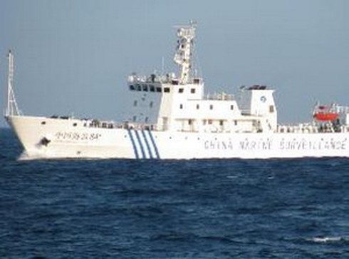 Tàu hải giám TQ diễn tập trái phép ở Trường Sa