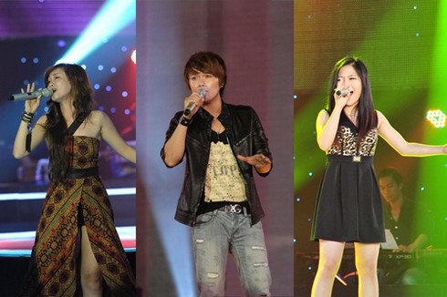 Hà Hồ, Thu Minh lấn át Mr Đàm ngay đêm mở màn The Voice