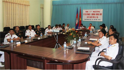 Hải quân Việt Nam – Campuchia tuần tra trên vùng nước lịch sử