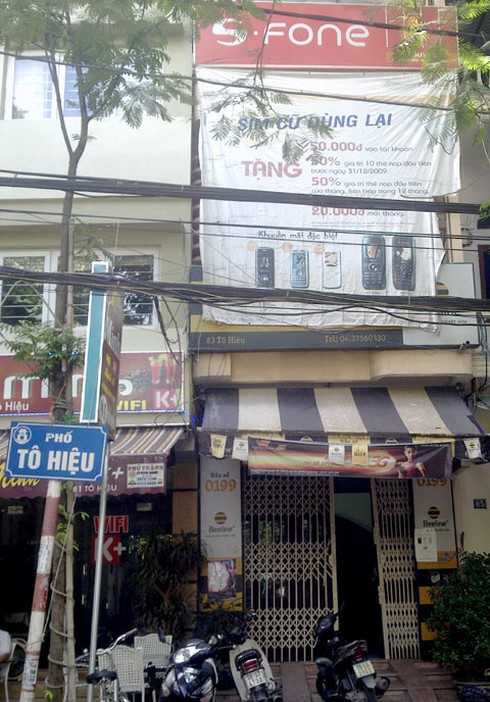 Cận cảnh sự 'thoi thóp' của S-Fone tại Hà Nội