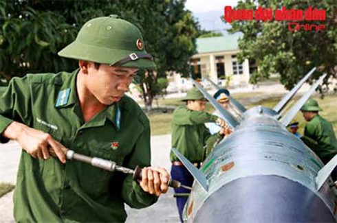 Hình ảnh bộ đội Tên lửa huấn luyện sẵn sàng chiến đấu