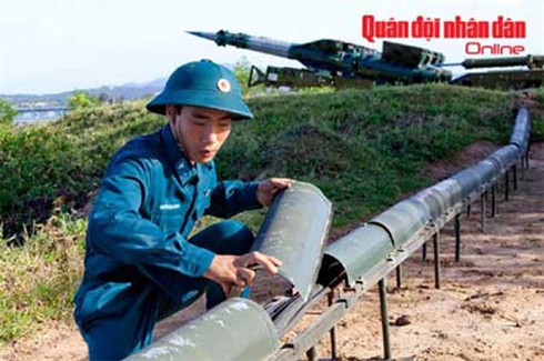 Hình ảnh bộ đội Tên lửa huấn luyện sẵn sàng chiến đấu