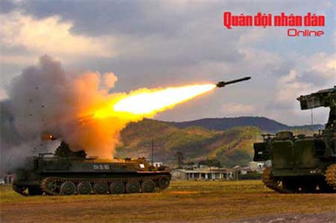 Hình ảnh bộ đội Tên lửa huấn luyện sẵn sàng chiến đấu