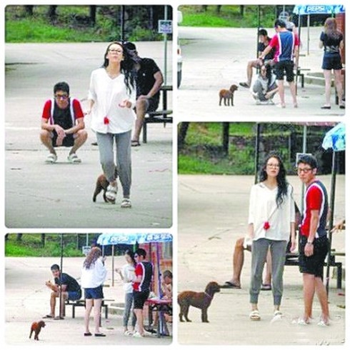 Chương Tử Di bị đồn đang mang thai