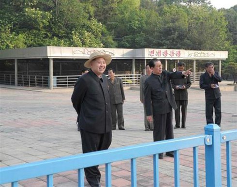 Hình ảnh các hoạt động của Kim Jong-un