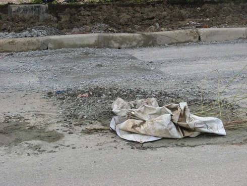 Đường nghìn tỷ vừa hoàn thiện lại bị đào xới