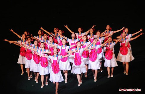 Triều Tiên thực hiện màn đồng diễn lớn nhất thế giới