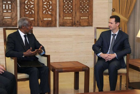 Đặc phái viên về Syria Kofi Annan từ chức