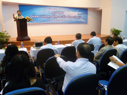 Xuất bản điện tử không tách rời khỏi Luật Xuất bản