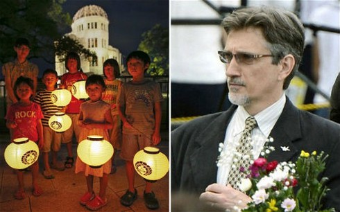 Nhật Bản tưởng niệm vụ ném bom nguyên tử xuống Hiroshima