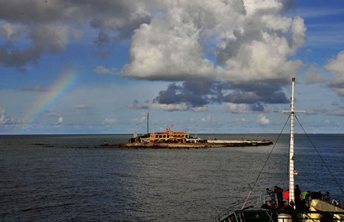 Những hình ảnh gần gũi nhất ở Trường Sa