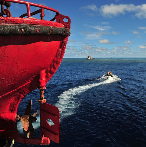 Những hình ảnh gần gũi nhất ở Trường Sa