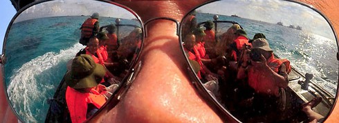 Những hình ảnh gần gũi nhất ở Trường Sa