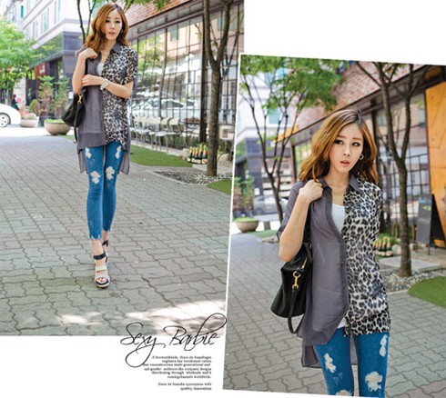 Giải nhiệt mùa hè với những dáng áo xinh