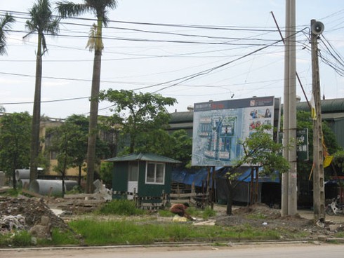 Đô thị mới Phú Lãm: Dự án hoành tráng biến thành trạm trộn bê tông