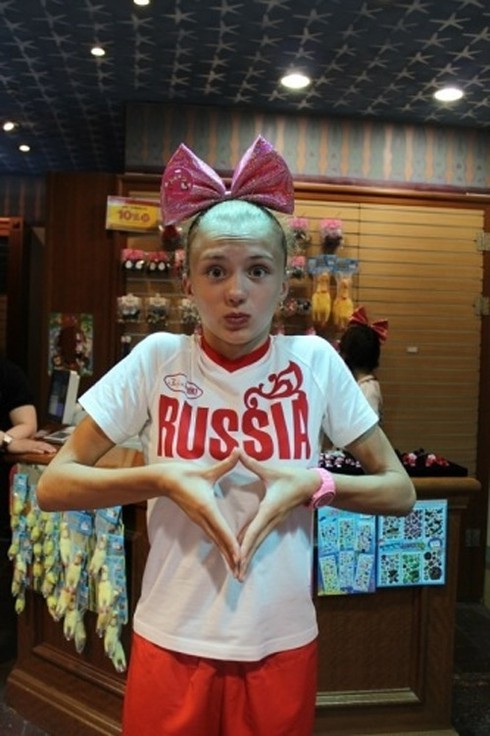 Hình ảnh đời thường nhí nhảnh của các nữ VĐV Nga