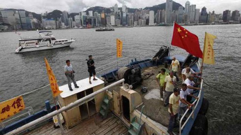 Tàu Hồng Kông sắp đến Điếu Ngư, biển Hoa Đông chuẩn bị `nổi sóng`?