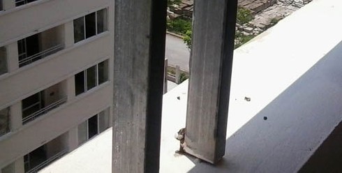 Hình ảnh thất vọng tại Dự án nhà thu nhập thấp Đặng Xá